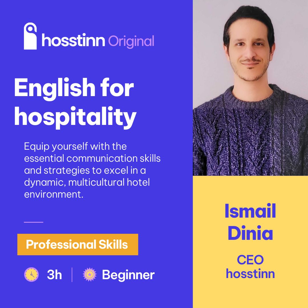 English for hospitality